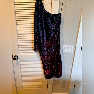 COPY - Multi color sequin dress XL